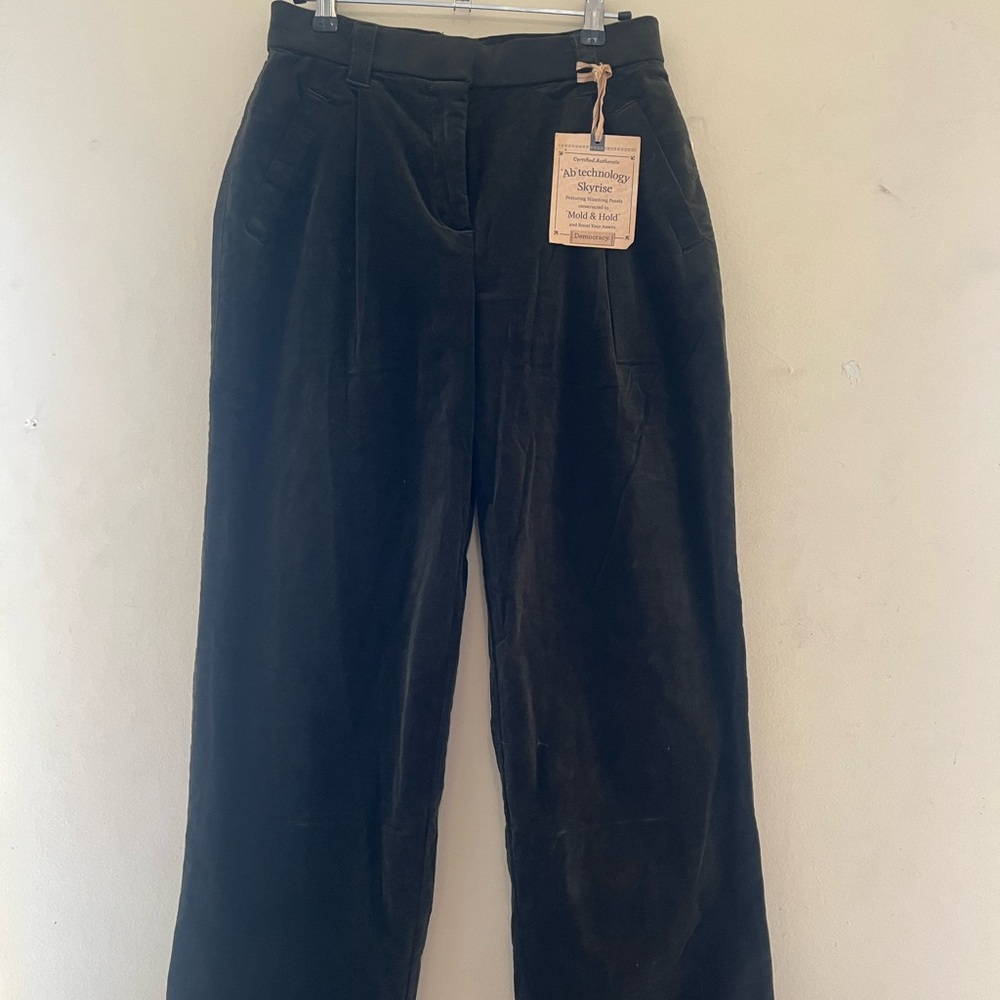 Democracy Wide Leg Pants - Black